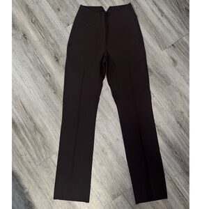 Epoque Revolution Darn Brown High-Waisted Pants, size 2